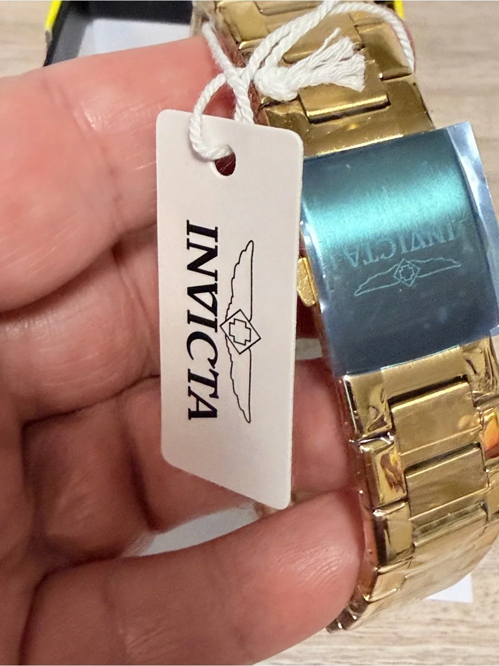 Invicta S1 Rally series gold-tone men's quartz watch.